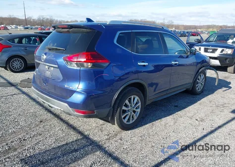 2017 Nissan Rogue Sv из США, поврежденный, VIN KNMAT2MV1HP619528